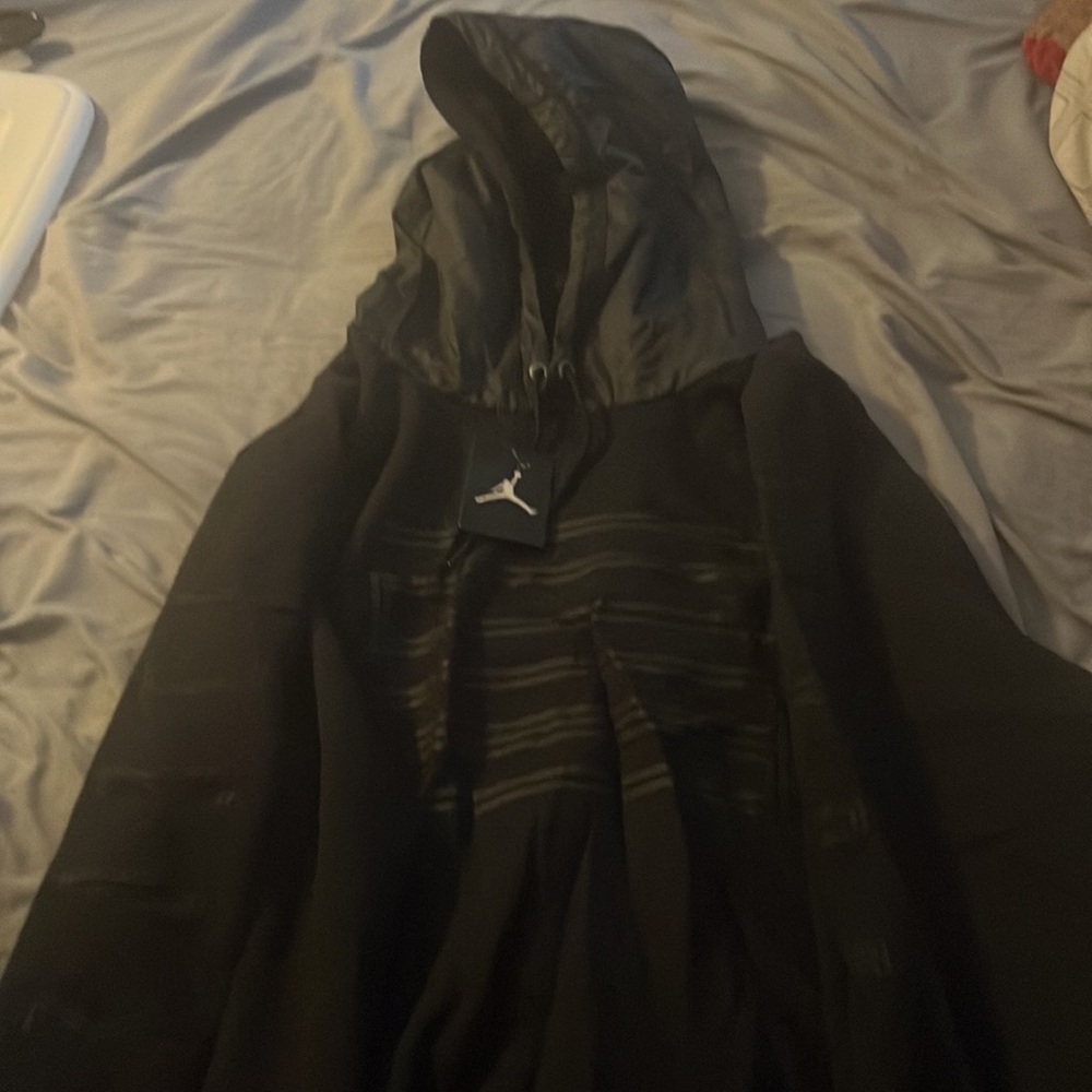 2xl jordan black hoodie